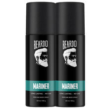 Beardo Mariner Perfume Body Spray, Pack of 2 Long Lasting No Gas Deo For Men Body Spray Perfume